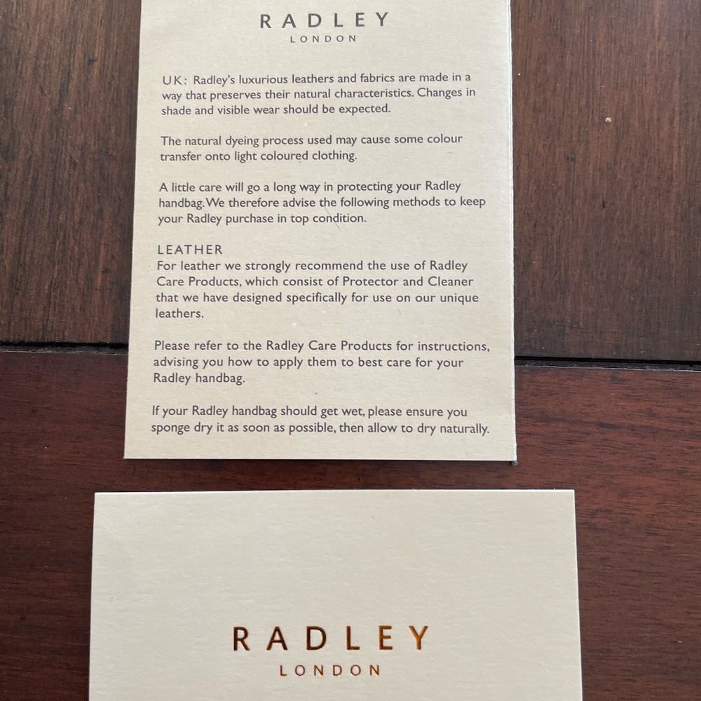 Radley London Medium Ink NAVY - Picture 16 of 16